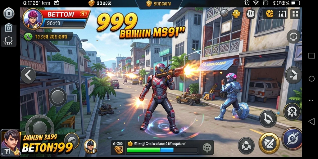 Tampilan gameplay BETON999 yang menantang dan menarik.