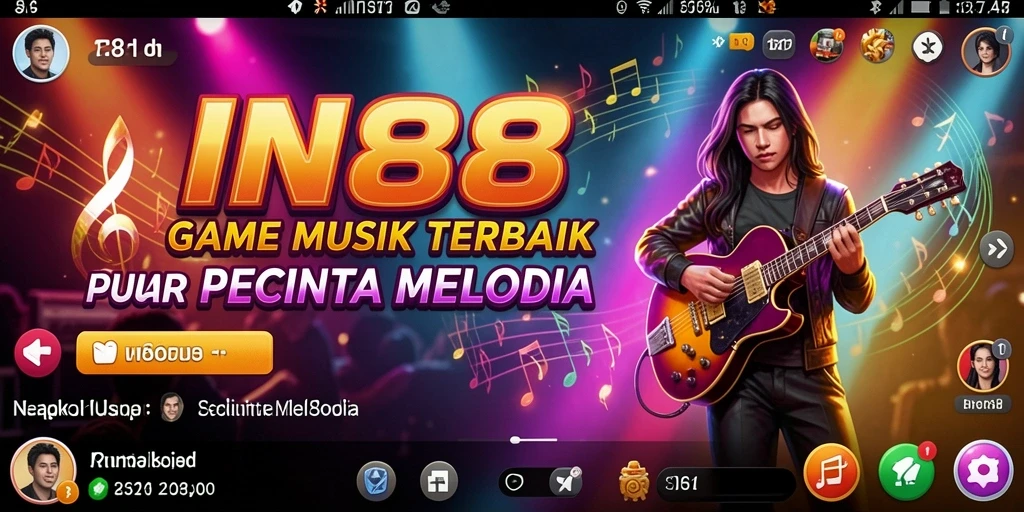 Gameplay IN88 yang menarik dan interaktif di dunia musik.