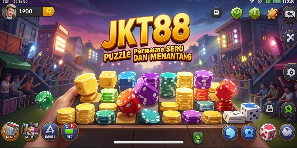 Screenshot menunjukkan gameplay menarik di JKT88 dengan teka-teki yang menantang.