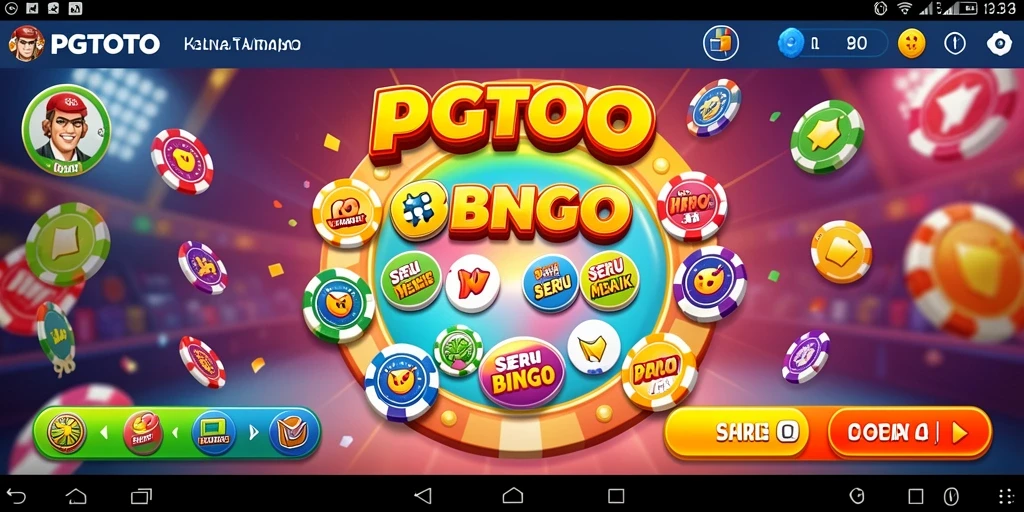 Tampilan gameplay Bingo PGTOTO yang menarik dan interaktif.