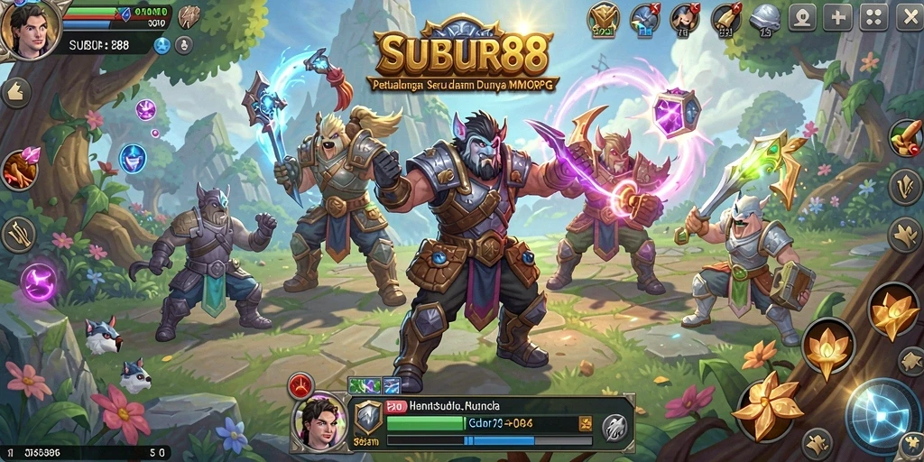 Tampilan gameplay SUBUR88 yang menarik dan penuh aksi.