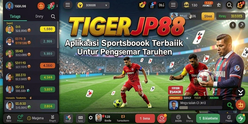 Tampilan tampilan bermain taruhan di TIGERJP88 yang menarik.