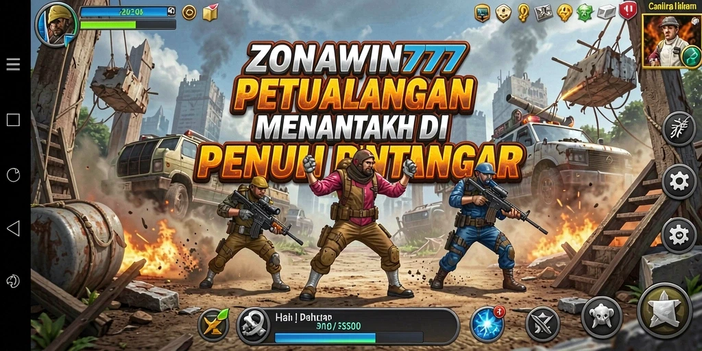 Gambaran gameplay seru di ZONAWIN777 yang penuh tantangan.