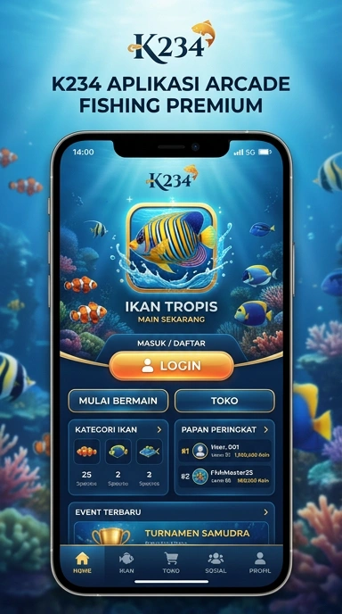 Halaman kategori aplikasi unik dari k234.